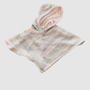 Splendid Poncho in Light Mauve and Gray -  12-18m